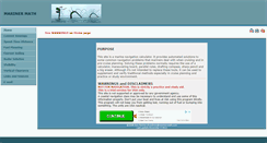 Desktop Screenshot of marinermath.com